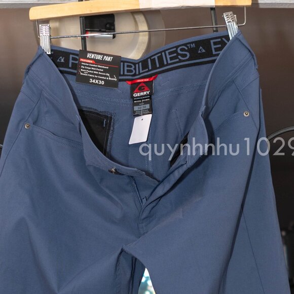 Gerry Men’s Venture Commuter Pant in Blue , - Picture 7 of 9